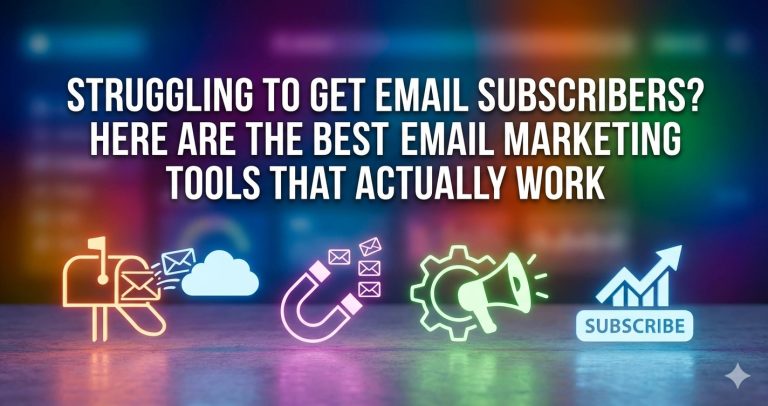 Struggling to Get Email Subscribers